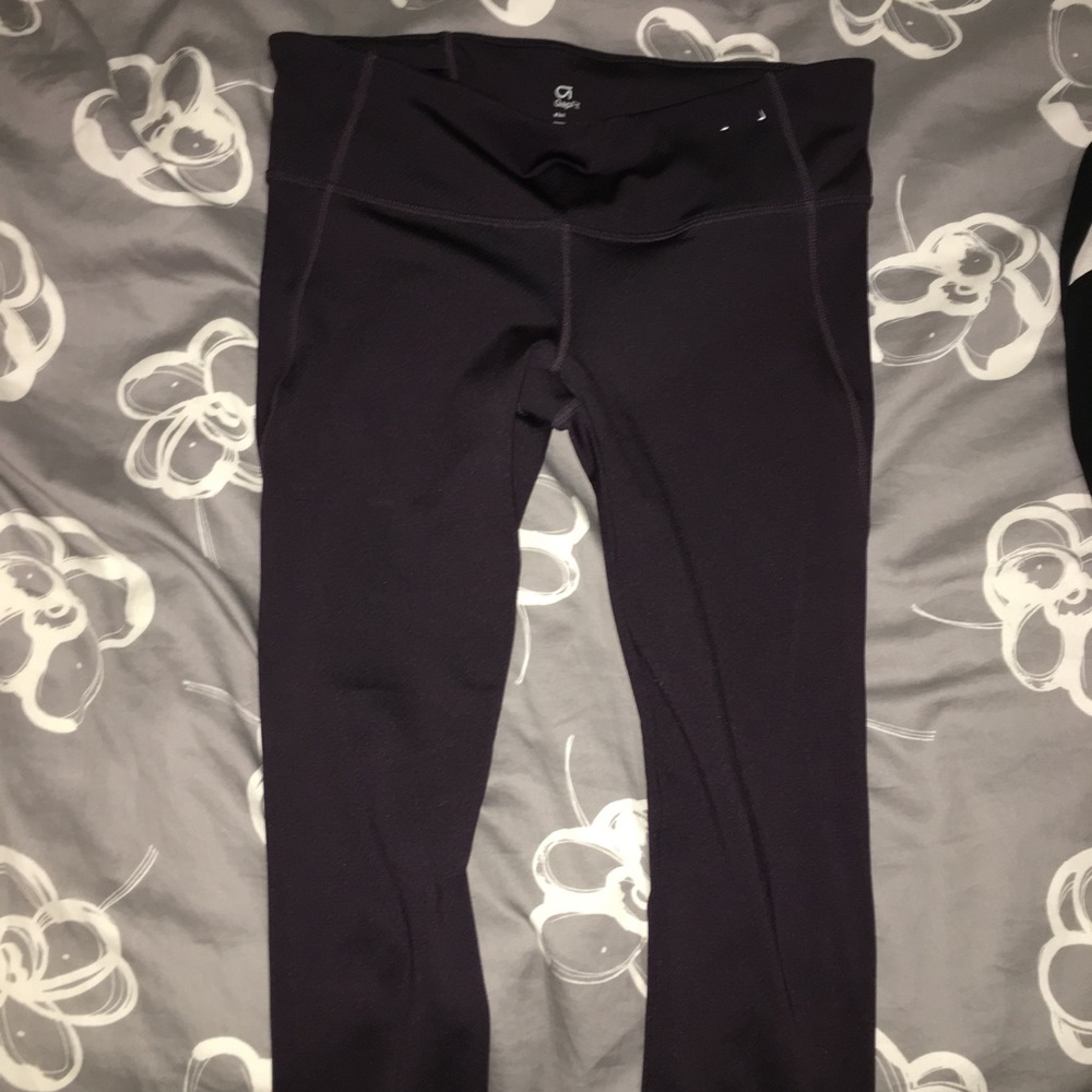 Purple mermaid leggings